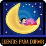 cuentos para dormir android application logo